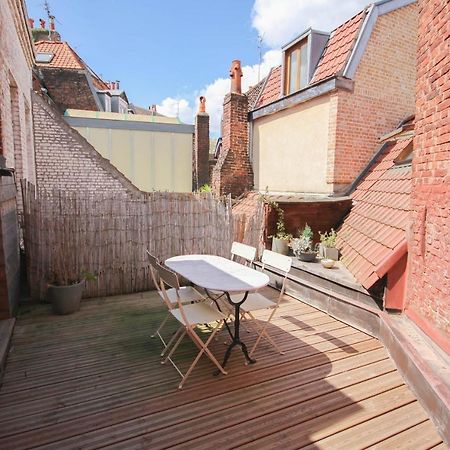 Old Lille - Superb Loft-Type Terrace! Luaran gambar